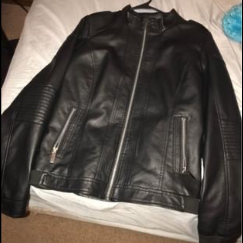 Leather jacket